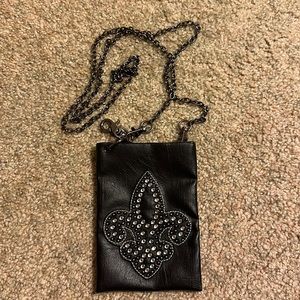 Small Black Crossbody bag/pouch